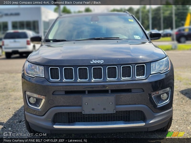 Diamond Black Crystal Pearl / Black 2020 Jeep Compass Limted 4x4