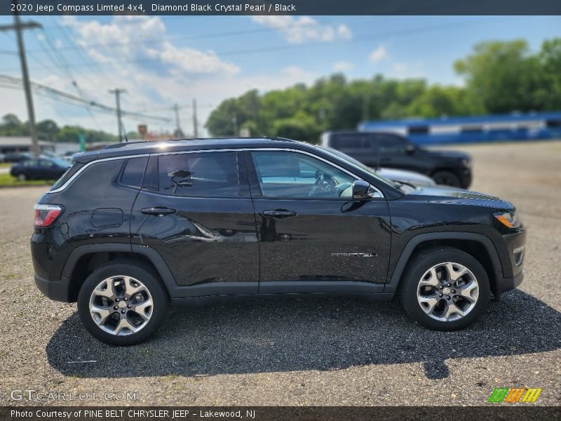 Diamond Black Crystal Pearl / Black 2020 Jeep Compass Limted 4x4