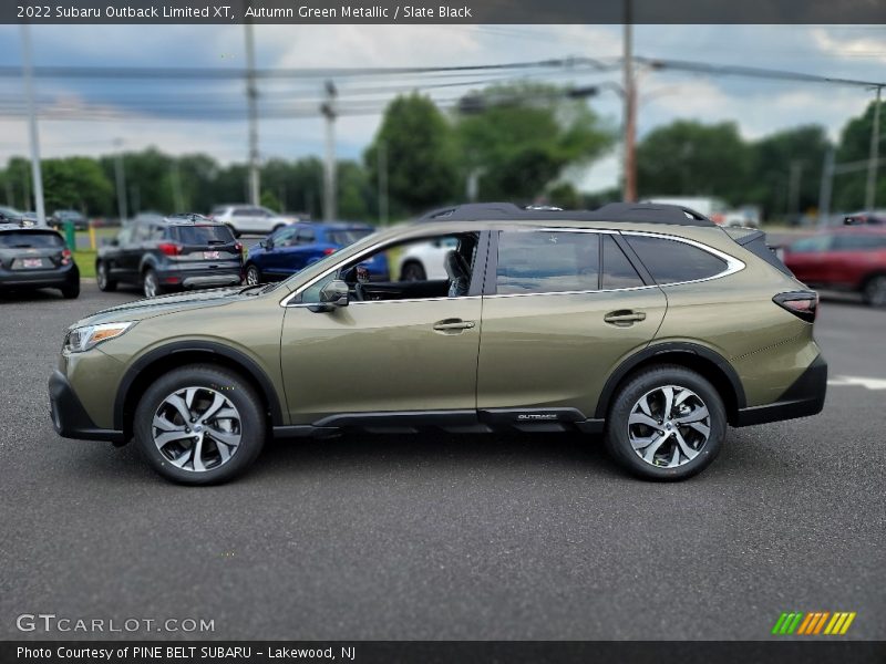 Autumn Green Metallic / Slate Black 2022 Subaru Outback Limited XT