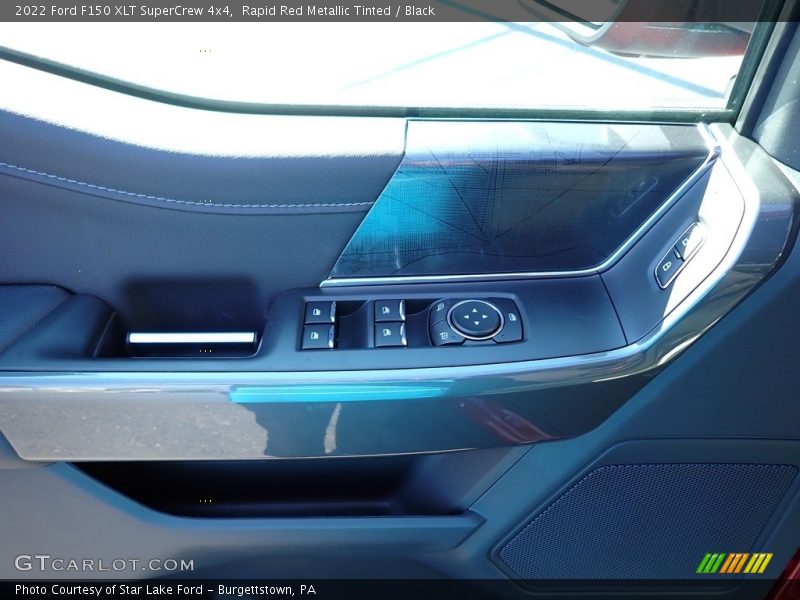 Rapid Red Metallic Tinted / Black 2022 Ford F150 XLT SuperCrew 4x4