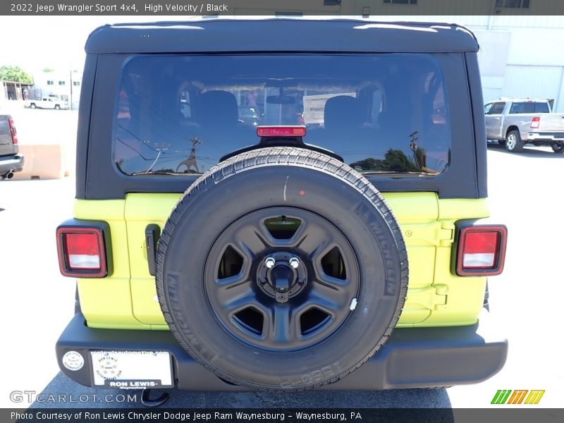 High Velocity / Black 2022 Jeep Wrangler Sport 4x4