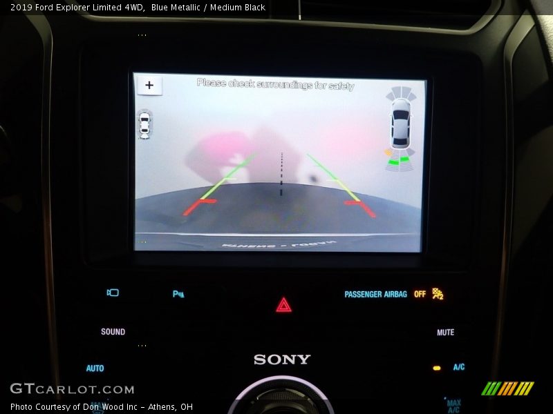 Blue Metallic / Medium Black 2019 Ford Explorer Limited 4WD
