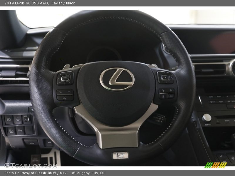  2019 RC 350 AWD Steering Wheel