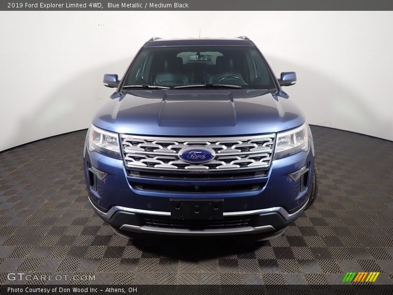 Blue Metallic / Medium Black 2019 Ford Explorer Limited 4WD