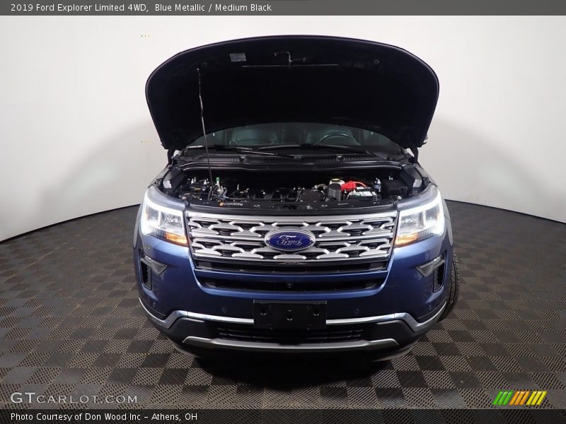 Blue Metallic / Medium Black 2019 Ford Explorer Limited 4WD
