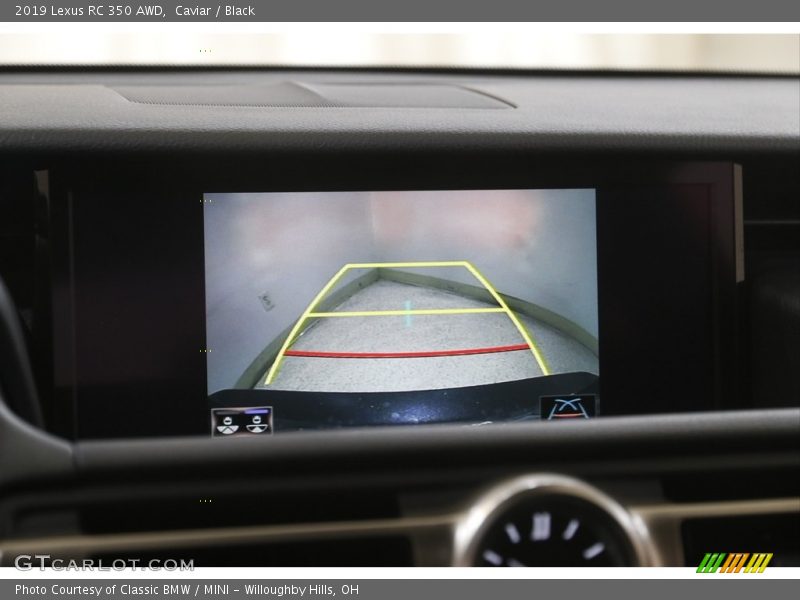 Caviar / Black 2019 Lexus RC 350 AWD