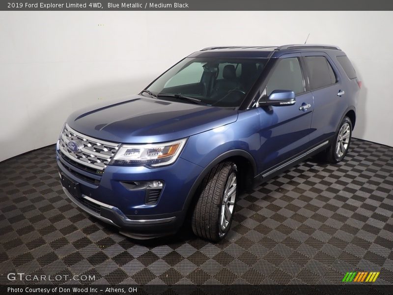 Blue Metallic / Medium Black 2019 Ford Explorer Limited 4WD