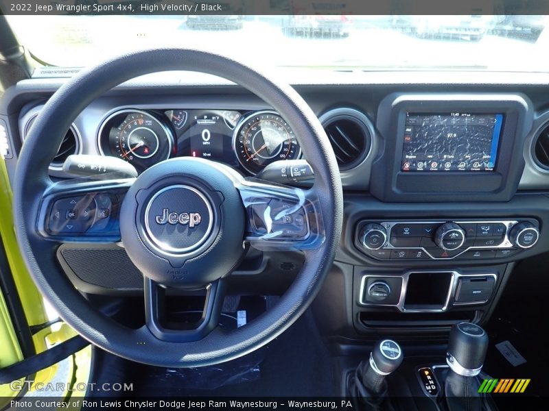 High Velocity / Black 2022 Jeep Wrangler Sport 4x4