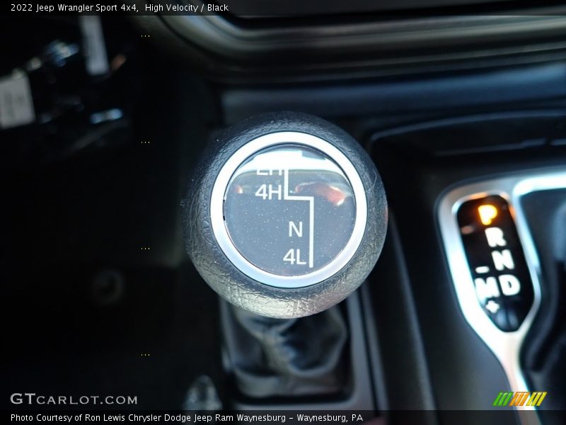 High Velocity / Black 2022 Jeep Wrangler Sport 4x4