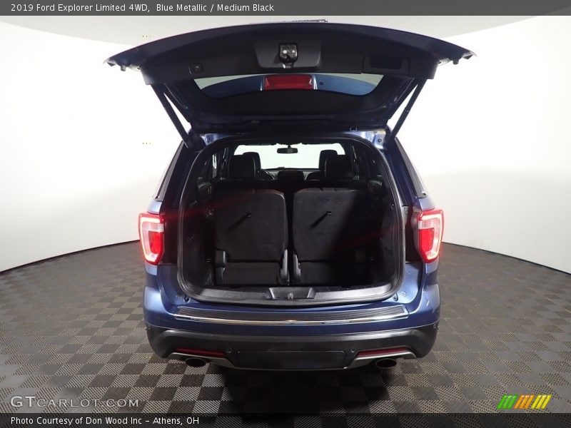 Blue Metallic / Medium Black 2019 Ford Explorer Limited 4WD