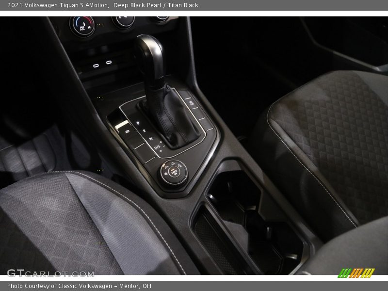 Deep Black Pearl / Titan Black 2021 Volkswagen Tiguan S 4Motion