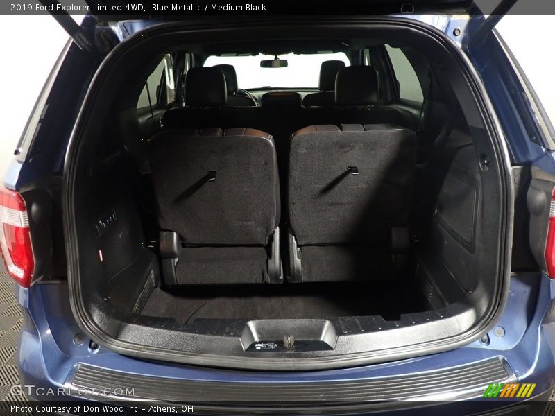 Blue Metallic / Medium Black 2019 Ford Explorer Limited 4WD