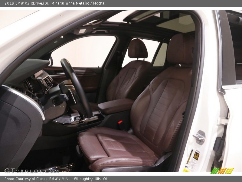 Mineral White Metallic / Mocha 2019 BMW X3 xDrive30i