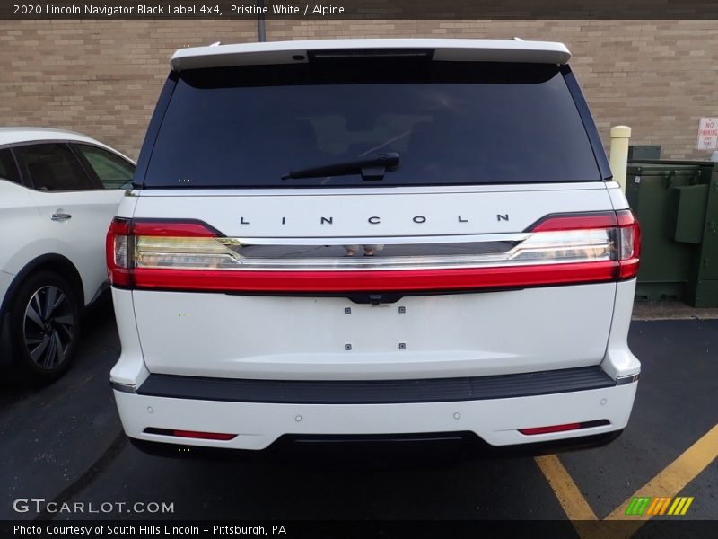 Pristine White / Alpine 2020 Lincoln Navigator Black Label 4x4