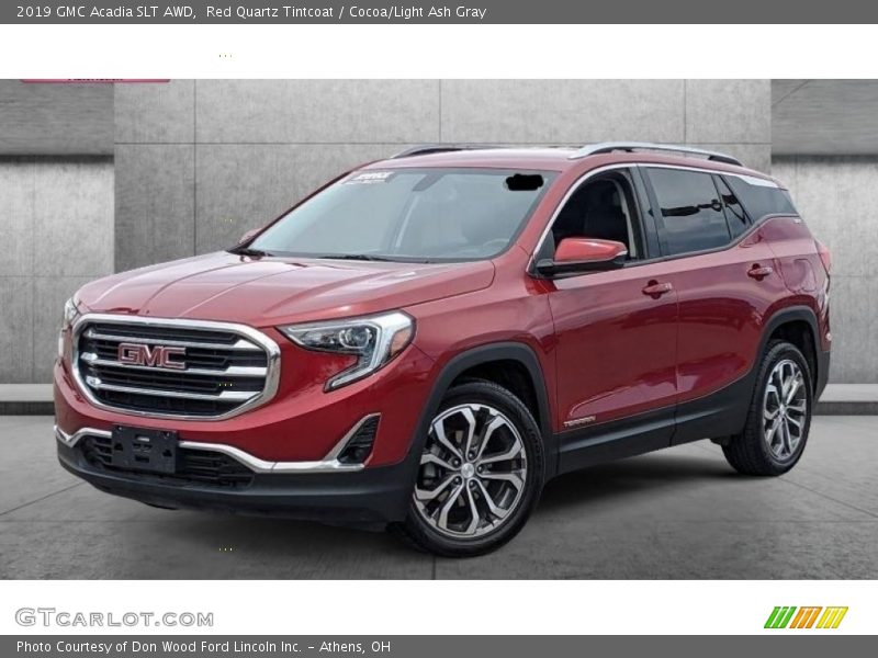 Red Quartz Tintcoat / Cocoa/Light Ash Gray 2019 GMC Acadia SLT AWD