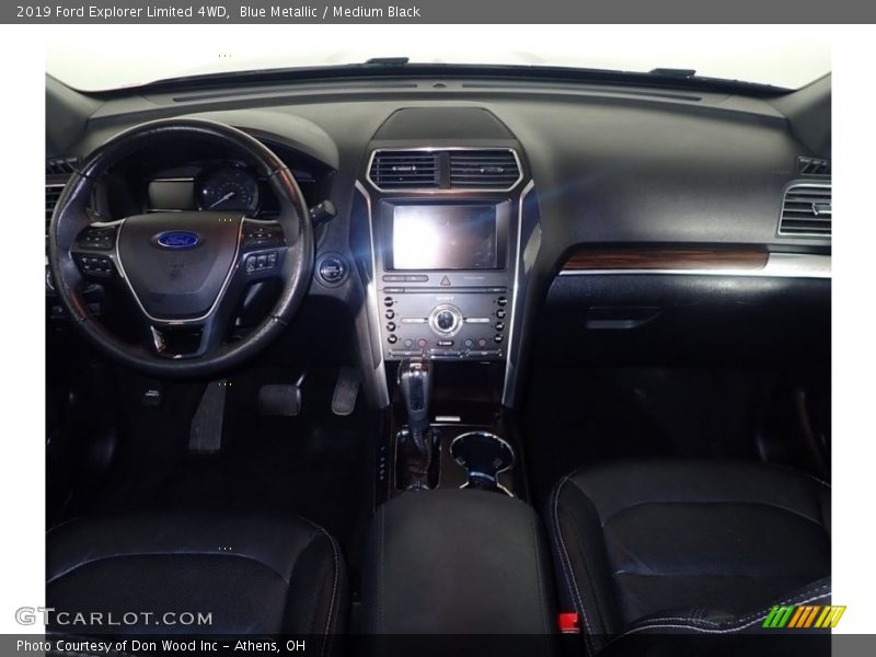 Blue Metallic / Medium Black 2019 Ford Explorer Limited 4WD