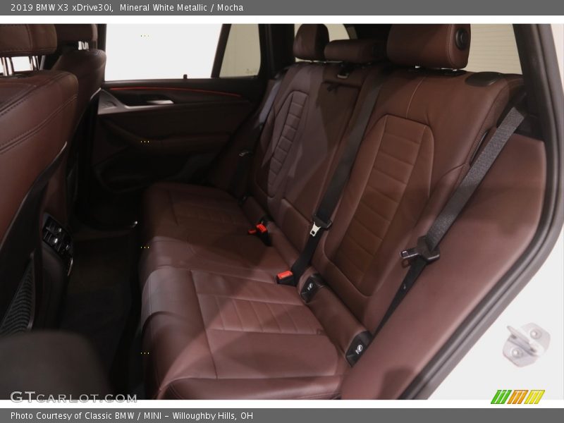 Mineral White Metallic / Mocha 2019 BMW X3 xDrive30i
