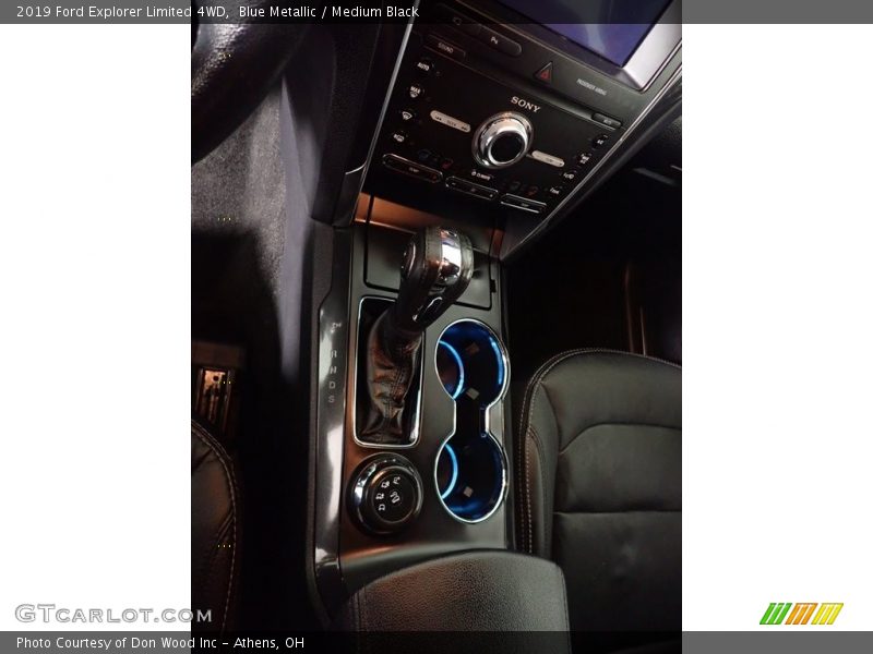 Blue Metallic / Medium Black 2019 Ford Explorer Limited 4WD