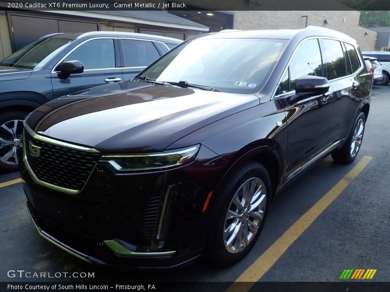 Garnet Metallic / Jet Black 2020 Cadillac XT6 Premium Luxury