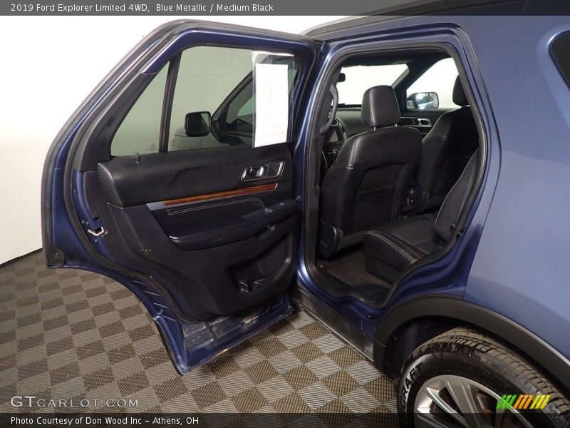 Blue Metallic / Medium Black 2019 Ford Explorer Limited 4WD