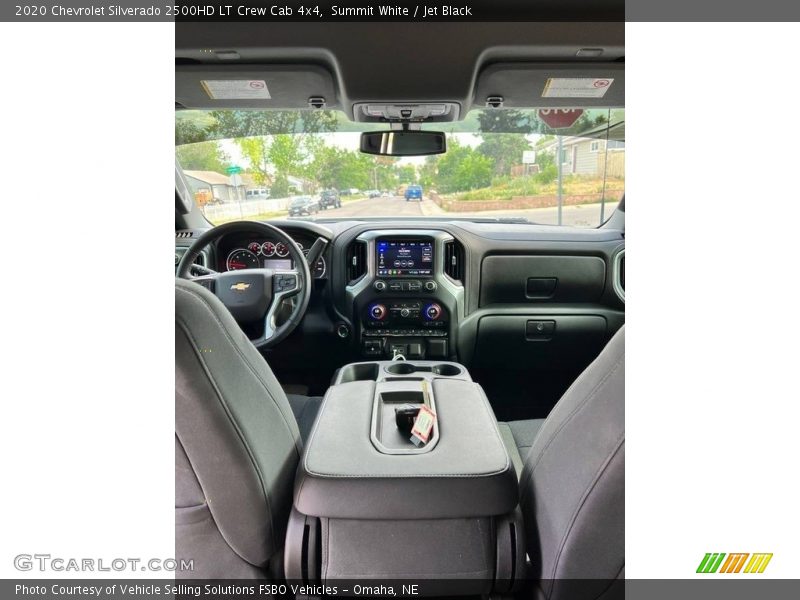 Summit White / Jet Black 2020 Chevrolet Silverado 2500HD LT Crew Cab 4x4