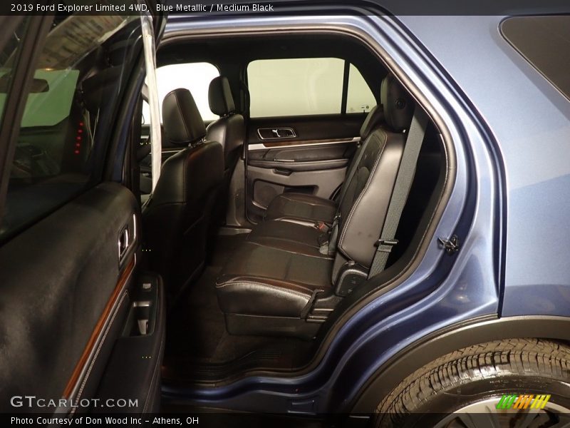 Blue Metallic / Medium Black 2019 Ford Explorer Limited 4WD