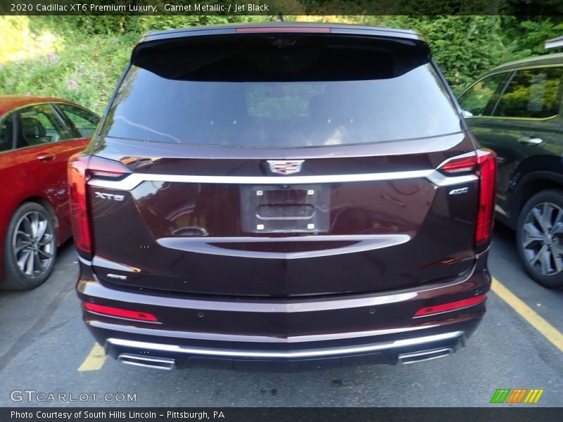 Garnet Metallic / Jet Black 2020 Cadillac XT6 Premium Luxury