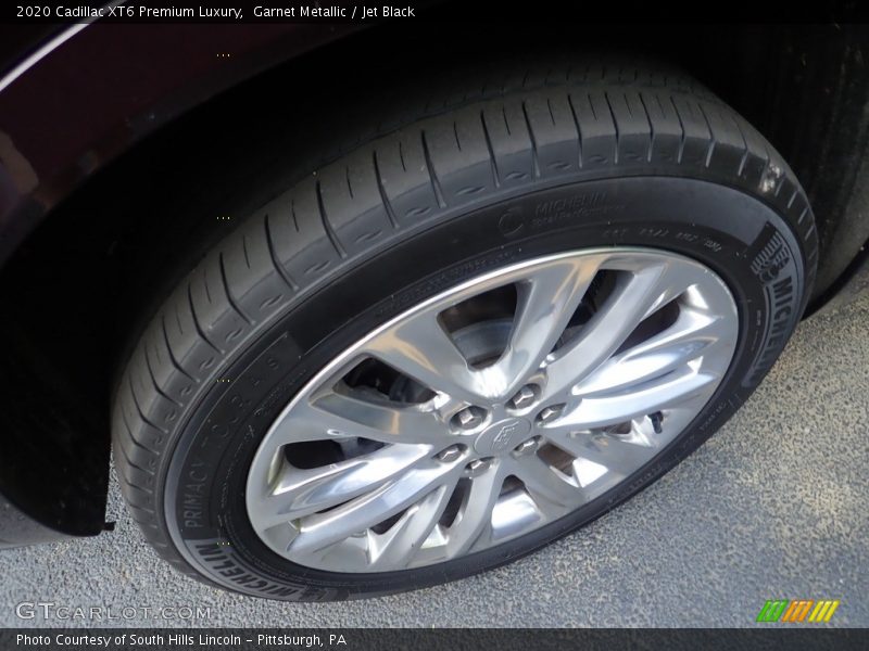 Garnet Metallic / Jet Black 2020 Cadillac XT6 Premium Luxury