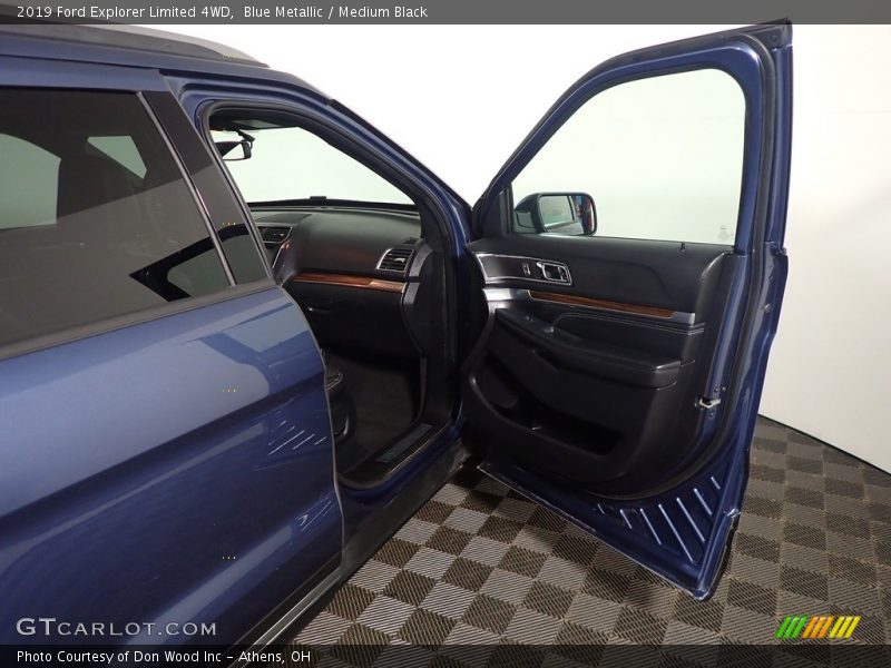 Blue Metallic / Medium Black 2019 Ford Explorer Limited 4WD