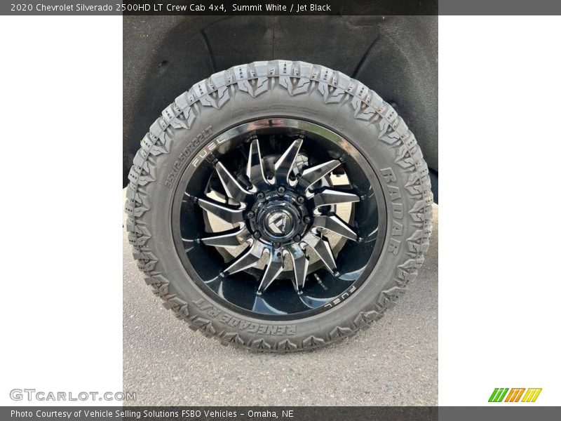 Summit White / Jet Black 2020 Chevrolet Silverado 2500HD LT Crew Cab 4x4