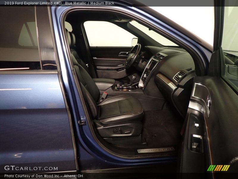Blue Metallic / Medium Black 2019 Ford Explorer Limited 4WD