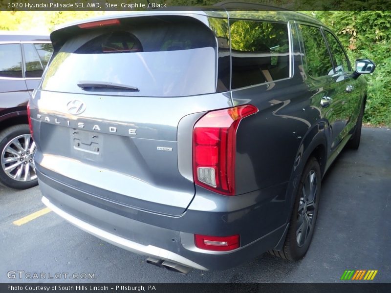 Steel Graphite / Black 2020 Hyundai Palisade SEL AWD