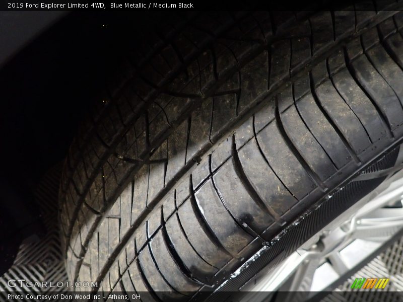 Blue Metallic / Medium Black 2019 Ford Explorer Limited 4WD