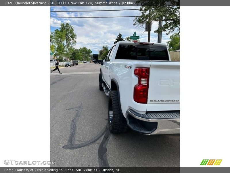 Summit White / Jet Black 2020 Chevrolet Silverado 2500HD LT Crew Cab 4x4