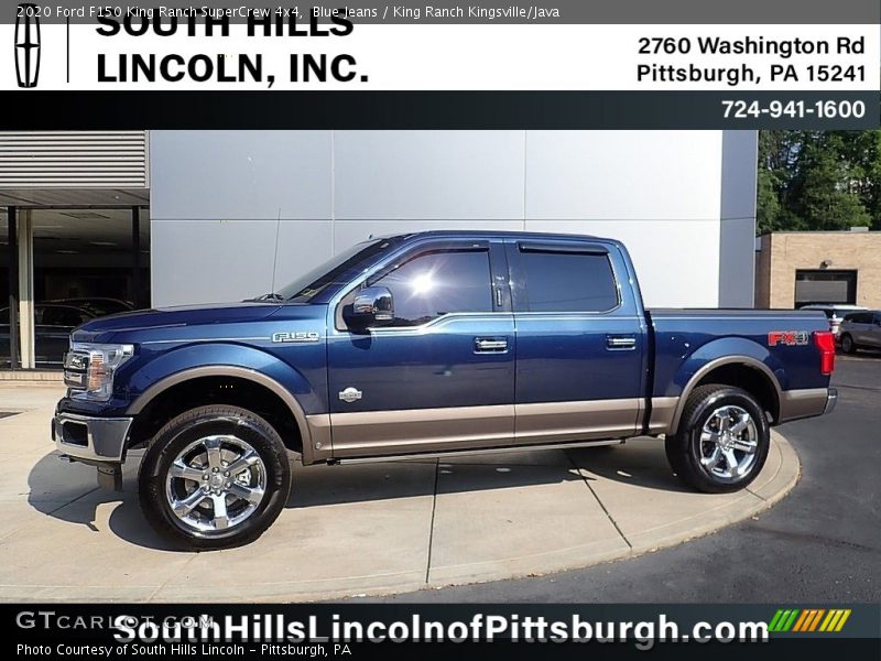 Blue Jeans / King Ranch Kingsville/Java 2020 Ford F150 King Ranch SuperCrew 4x4