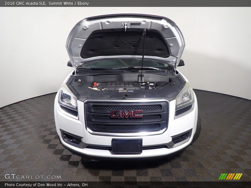 Summit White / Ebony 2016 GMC Acadia SLE