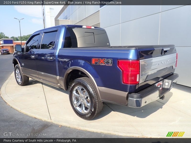 Blue Jeans / King Ranch Kingsville/Java 2020 Ford F150 King Ranch SuperCrew 4x4