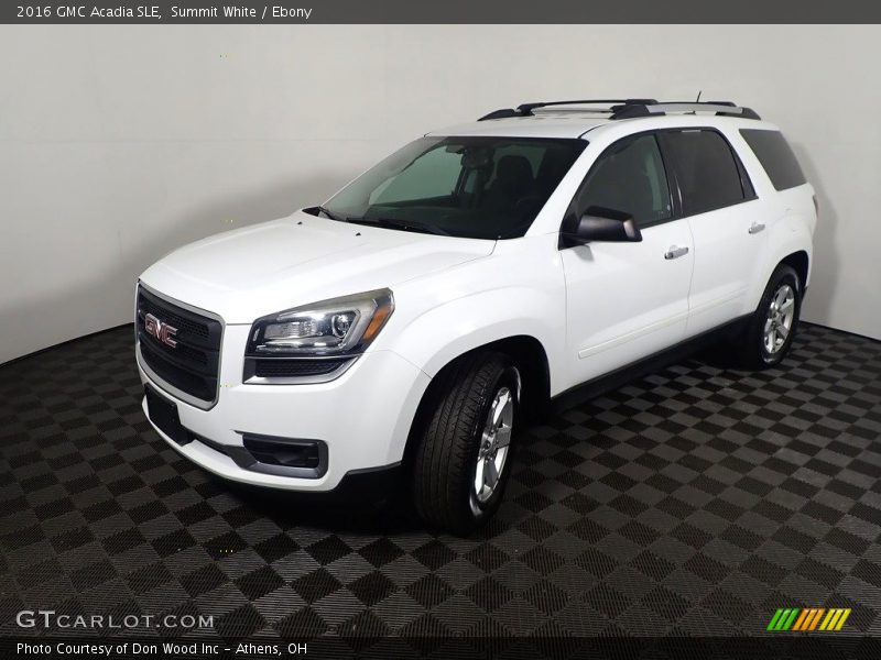 Summit White / Ebony 2016 GMC Acadia SLE