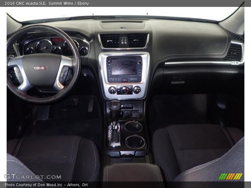 Summit White / Ebony 2016 GMC Acadia SLE
