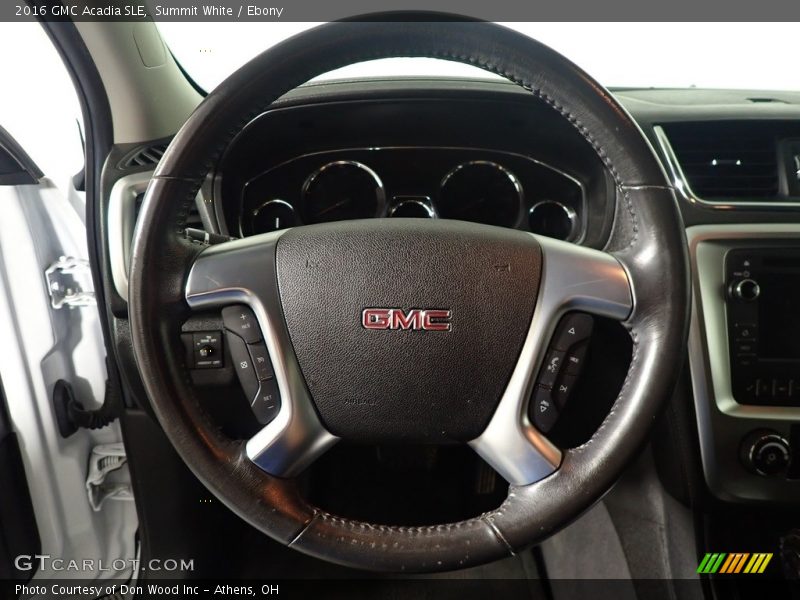 Summit White / Ebony 2016 GMC Acadia SLE