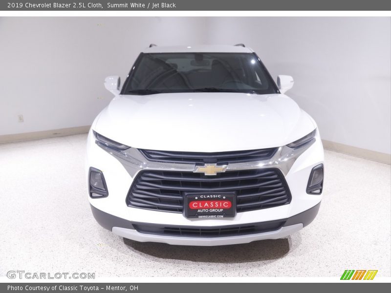 Summit White / Jet Black 2019 Chevrolet Blazer 2.5L Cloth