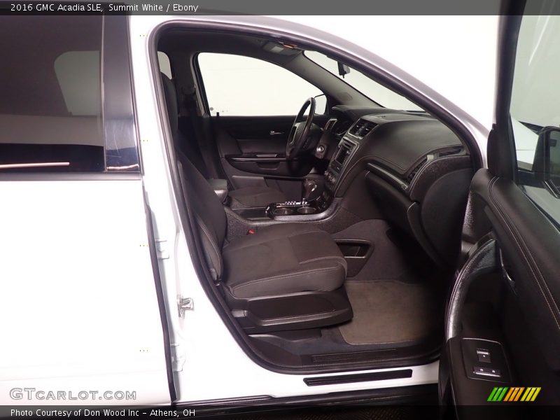 Summit White / Ebony 2016 GMC Acadia SLE
