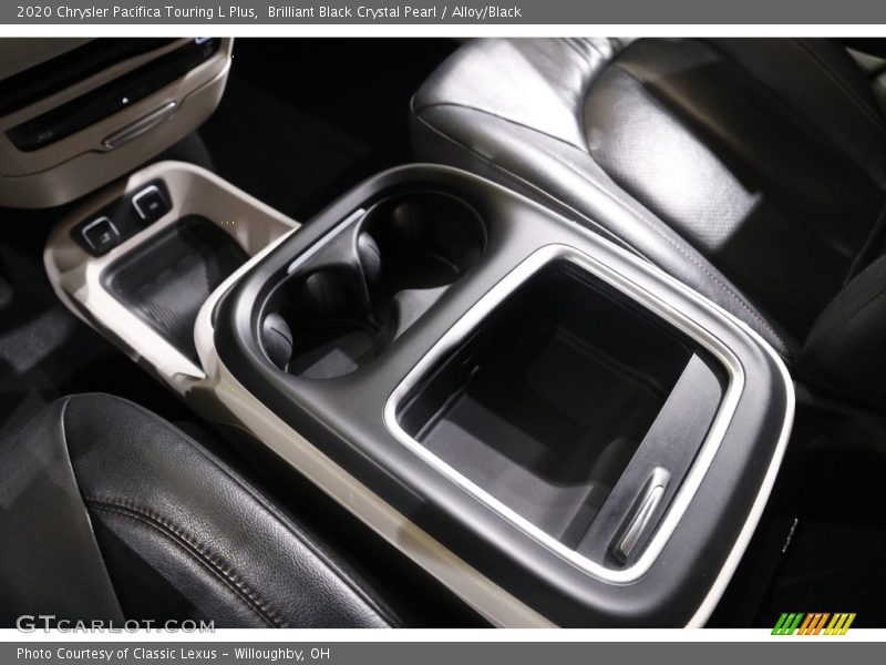 Brilliant Black Crystal Pearl / Alloy/Black 2020 Chrysler Pacifica Touring L Plus