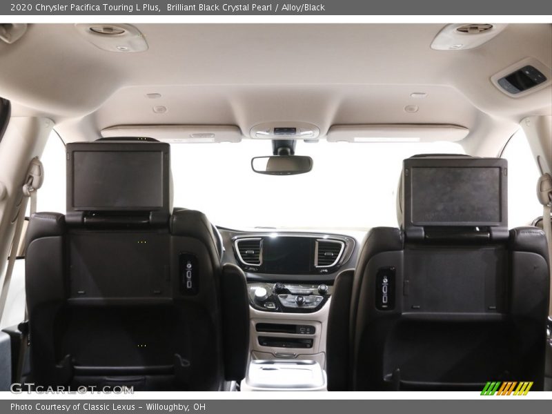Brilliant Black Crystal Pearl / Alloy/Black 2020 Chrysler Pacifica Touring L Plus