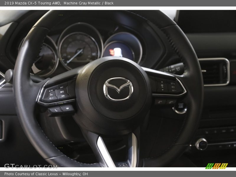 Machine Gray Metallic / Black 2019 Mazda CX-5 Touring AWD