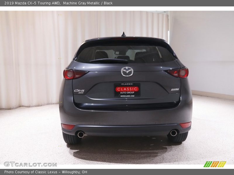 Machine Gray Metallic / Black 2019 Mazda CX-5 Touring AWD