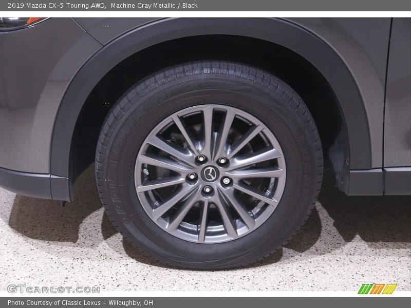 Machine Gray Metallic / Black 2019 Mazda CX-5 Touring AWD