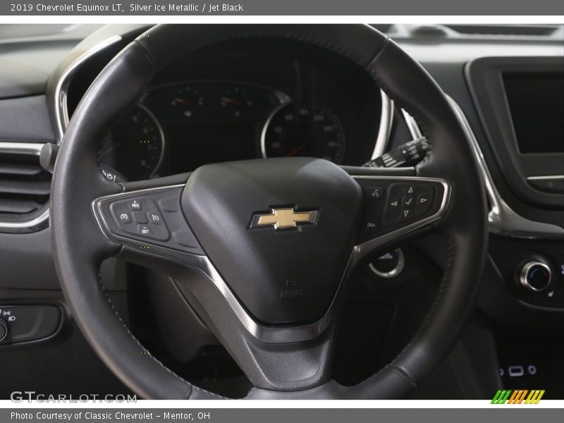 Silver Ice Metallic / Jet Black 2019 Chevrolet Equinox LT