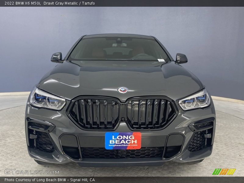 Dravit Gray Metallic / Tartufo 2022 BMW X6 M50i