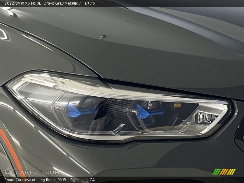 Dravit Gray Metallic / Tartufo 2022 BMW X6 M50i